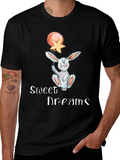 Sweet Dreams Bunny T-Shirt - Cute Graphic Tee product image 1