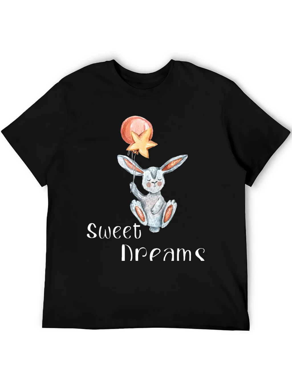 Sweet Dreams Bunny T-Shirt - Cute Graphic Tee product image 3