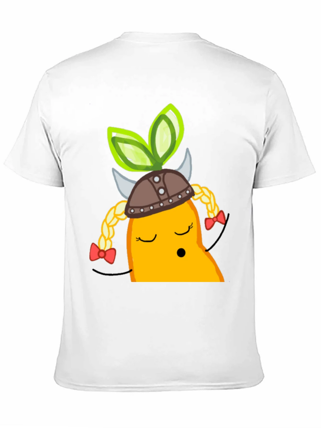 Viking Pear Cartoon Graphic Tee product image 1