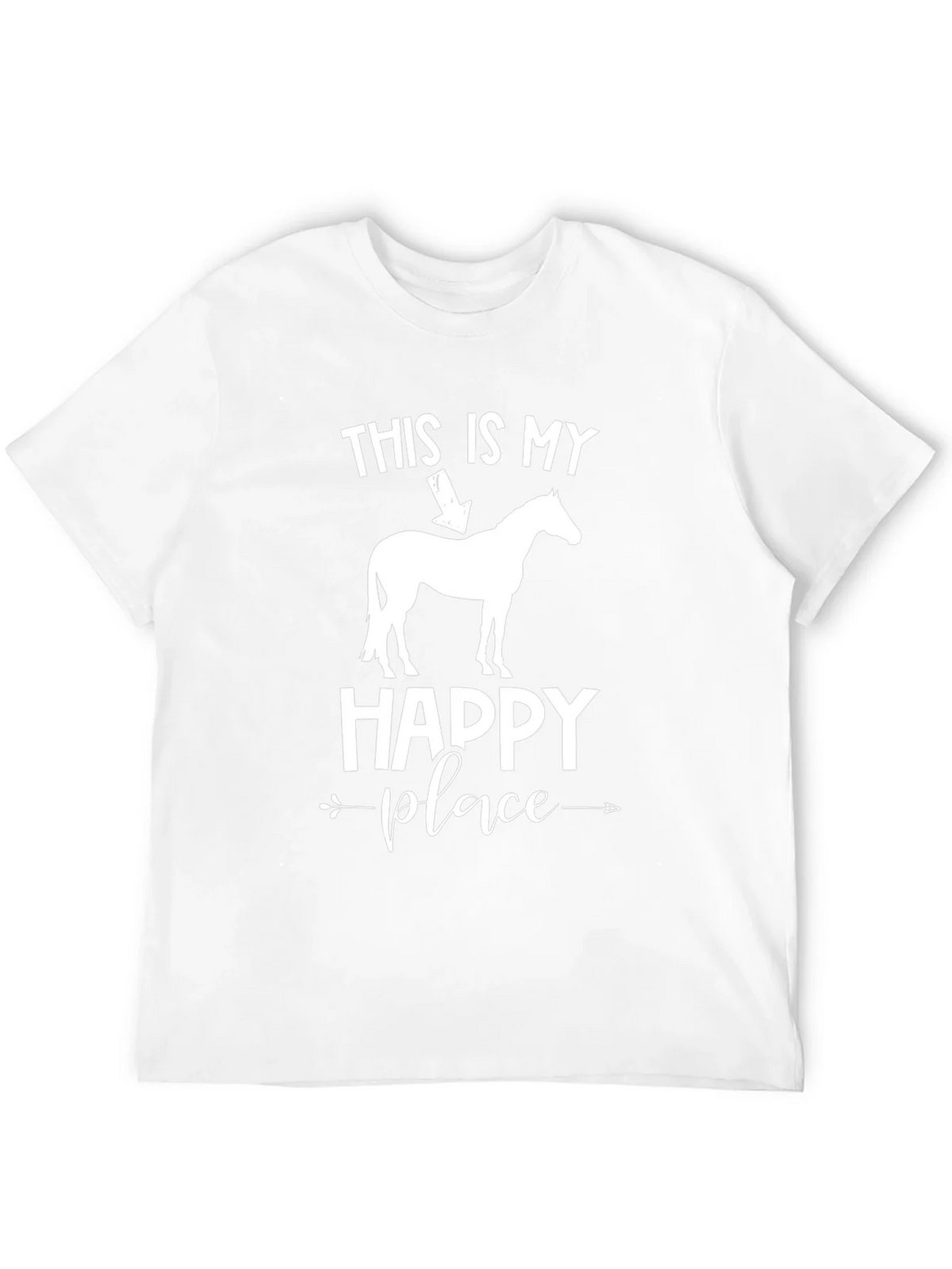 Horse Lover T-Shirt: My Happy Place Design product image 11