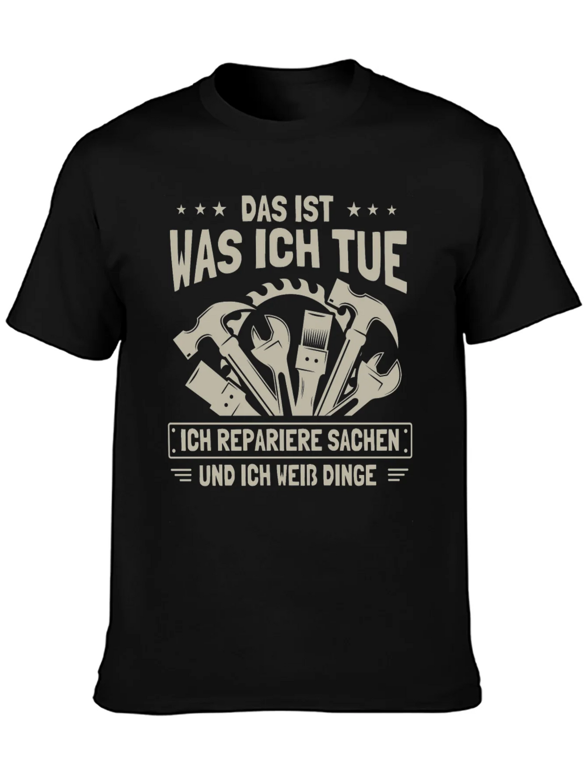 Das Ist Was Ich Tue Repairman Graphic Tee product image 3