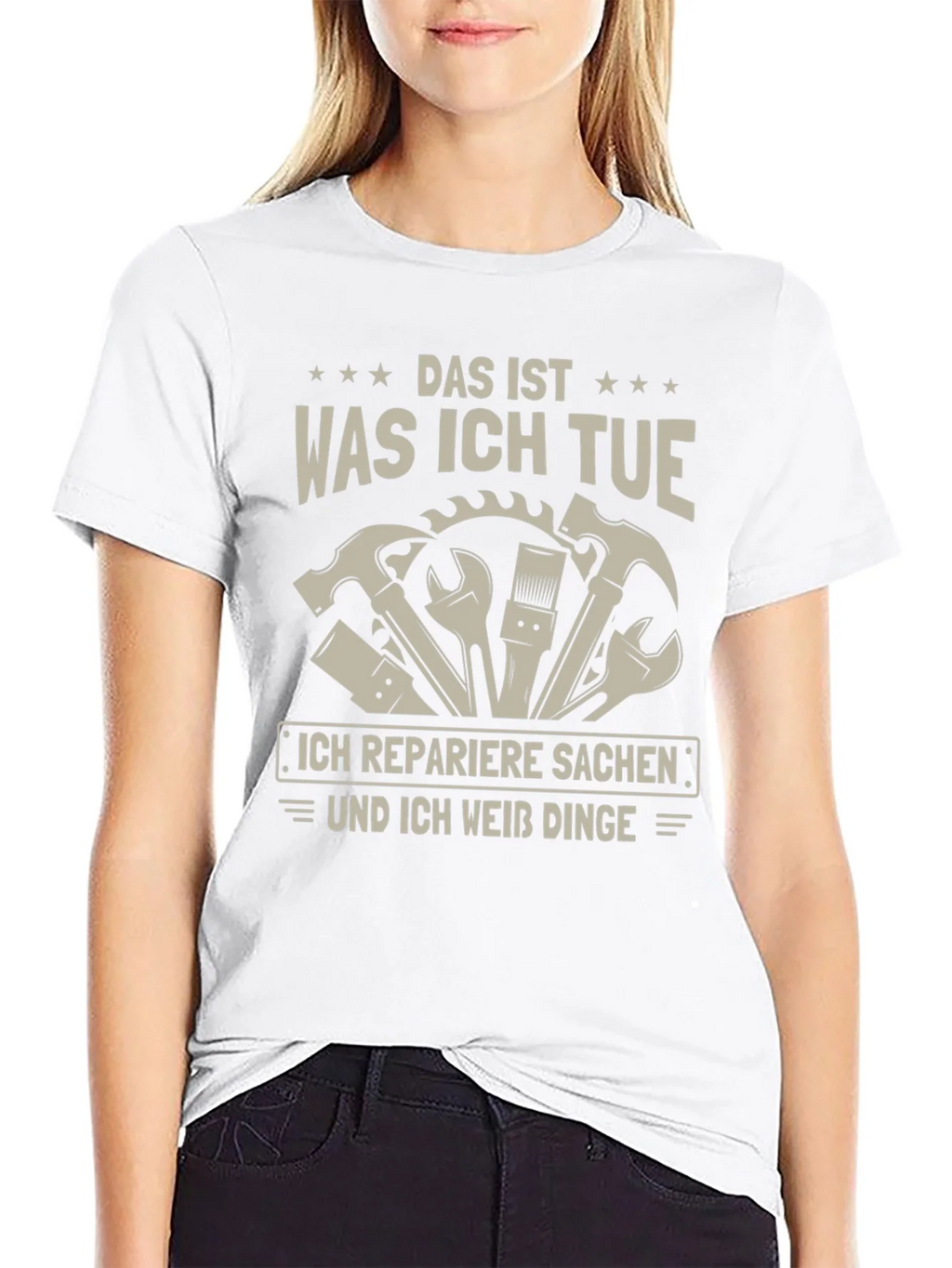 Das Ist Was Ich Tue Repairman Graphic Tee product image 8