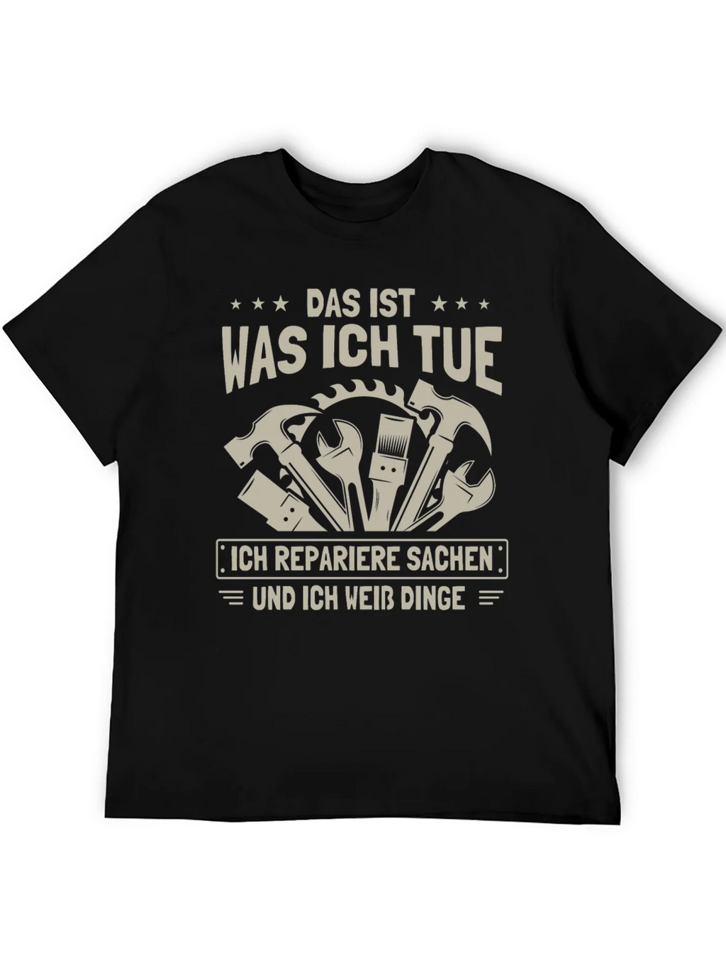 Das Ist Was Ich Tue Repairman Graphic Tee product image 5