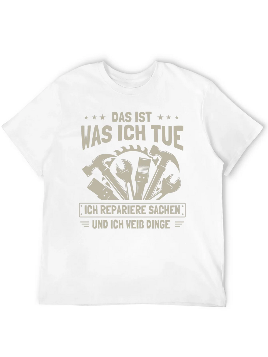 Das Ist Was Ich Tue Repairman Graphic Tee product image 10