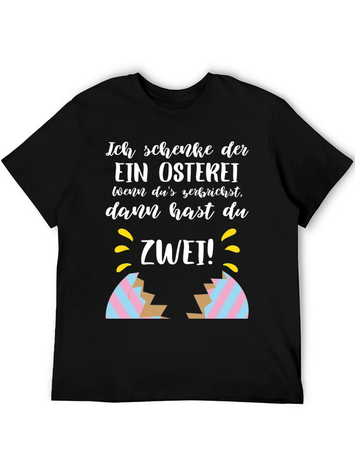 Easter Egg Cracking Humor T-Shirt product image 4