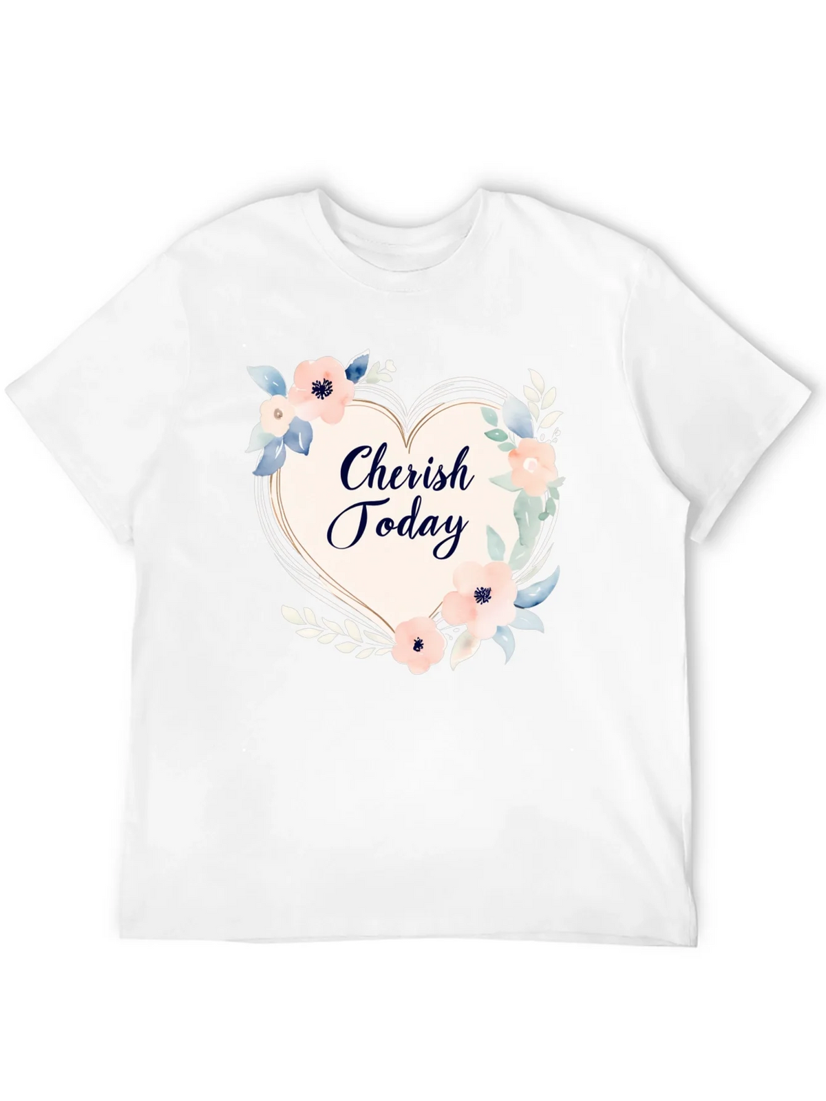Cherish Today Floral Heart Graphic T-Shirt product image 11