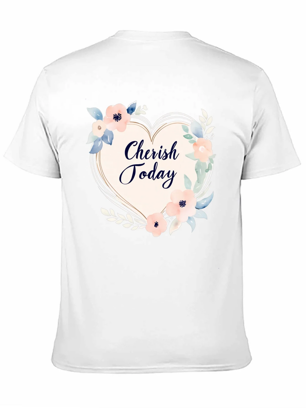 Cherish Today Floral Heart Graphic T-Shirt product image 10
