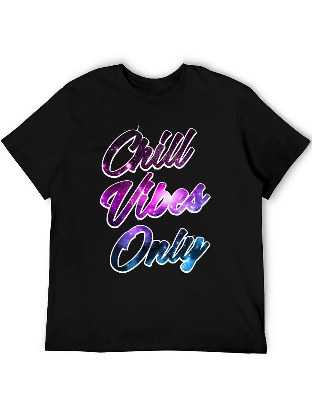 Chill Vibes Only T-Shirt - Galaxy Design product image 5