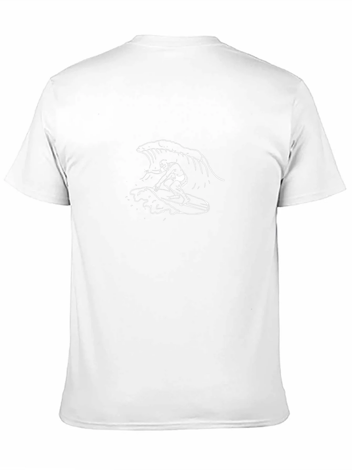 Black Surf Wave Graphic Tee product image 10
