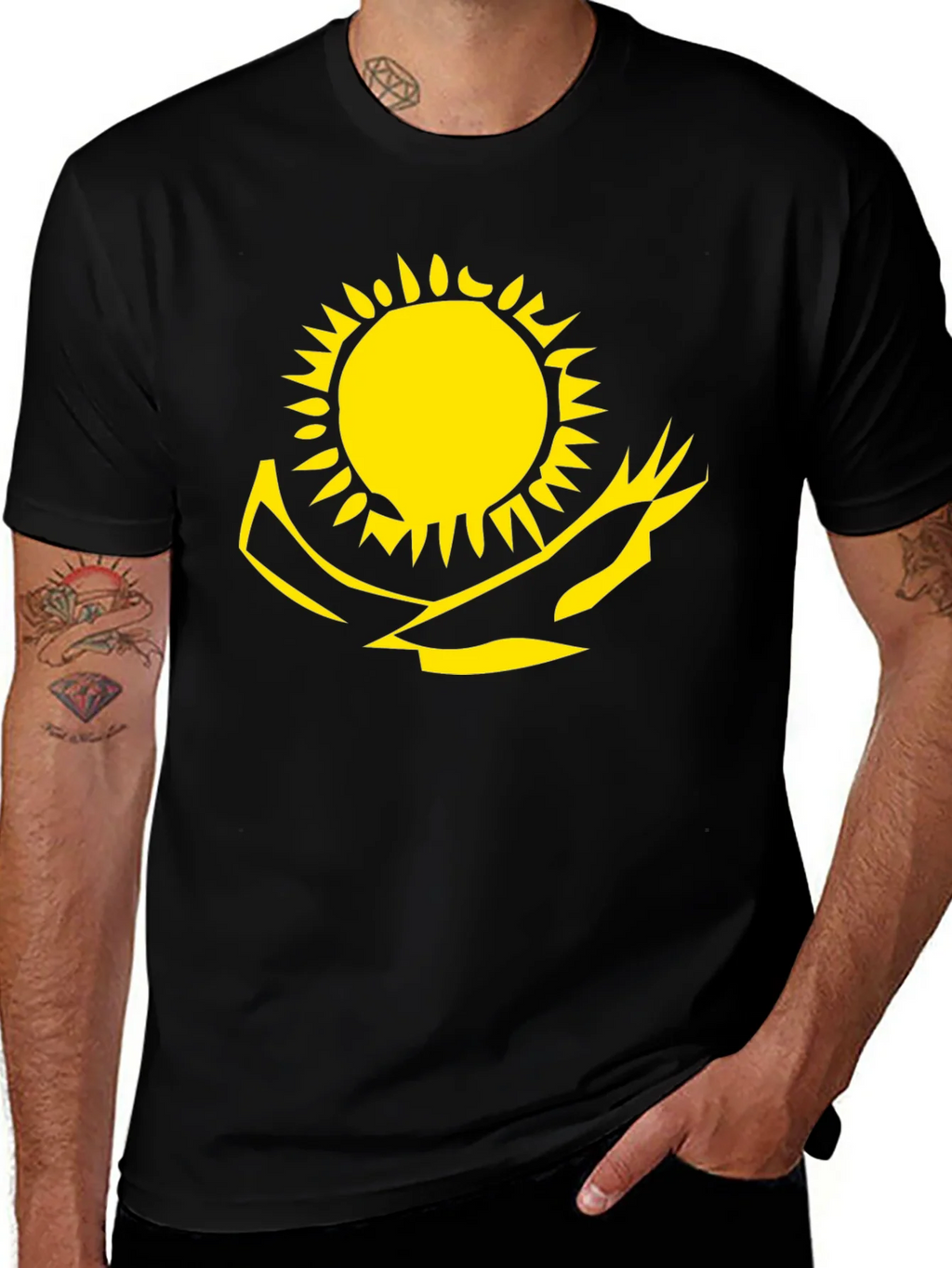Graphic Tee - Sun and Eagle Design product image 1