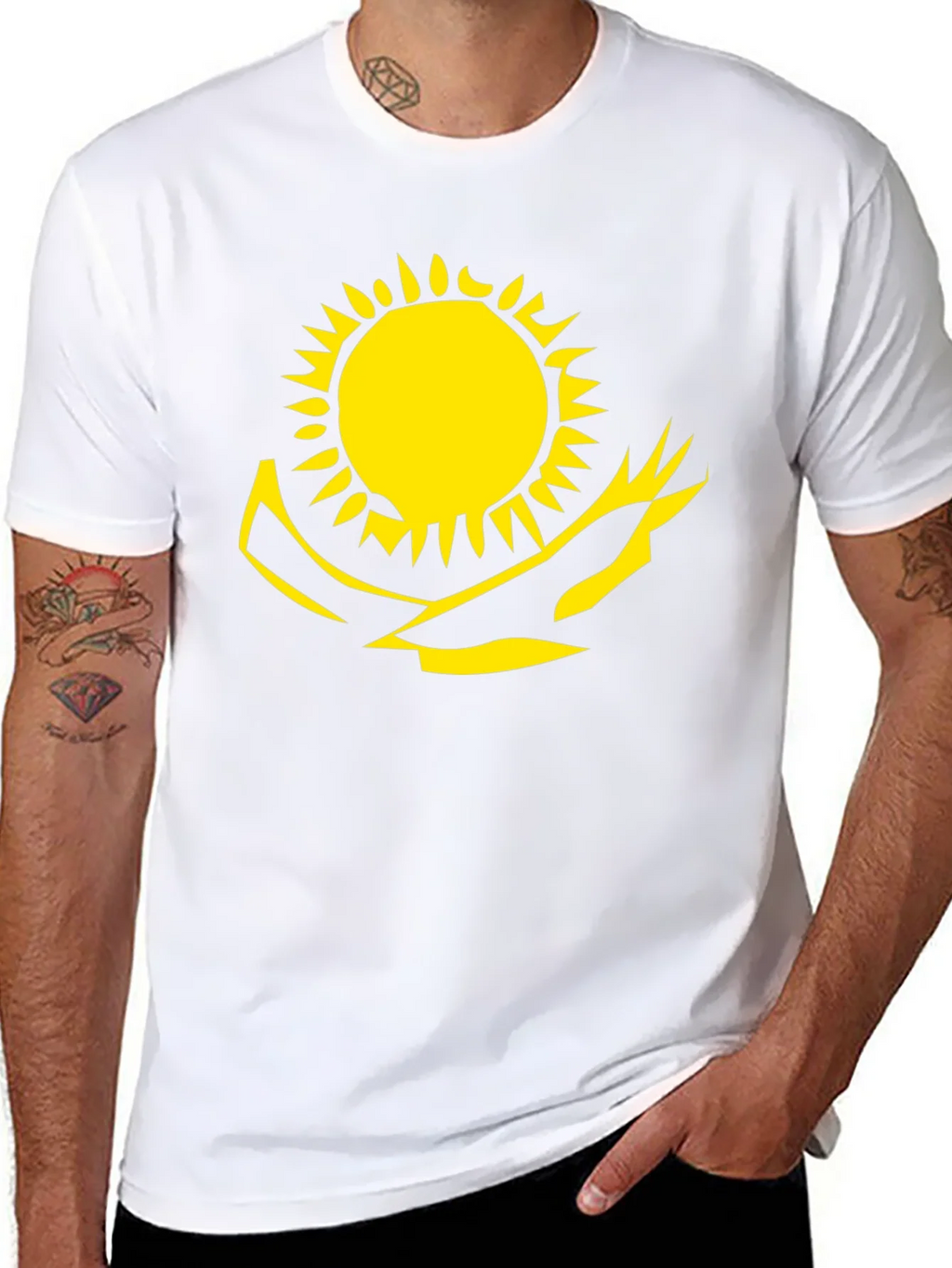 Graphic Tee - Sun and Eagle Design product image 6