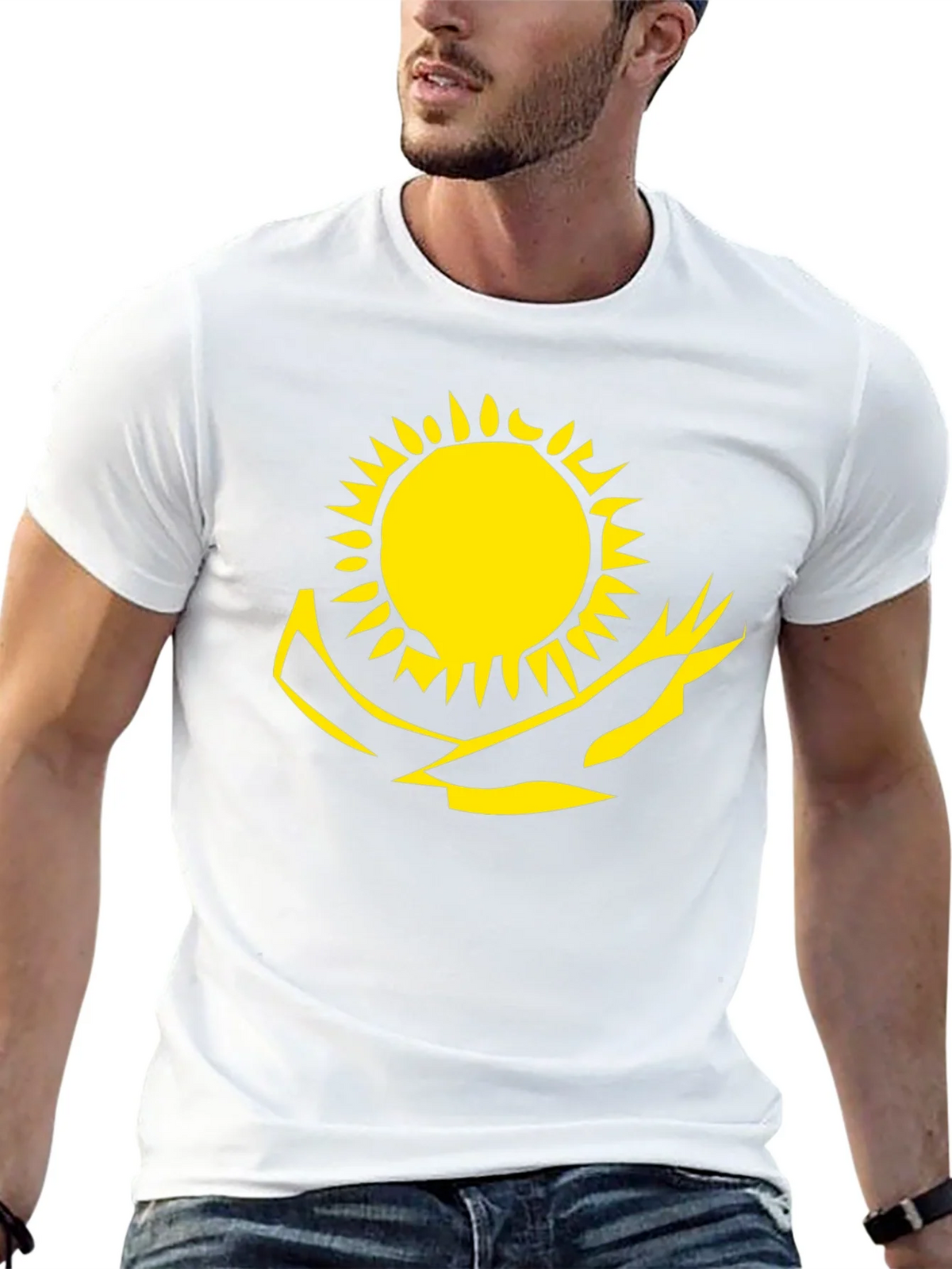 Graphic Tee - Sun and Eagle Design product image 11