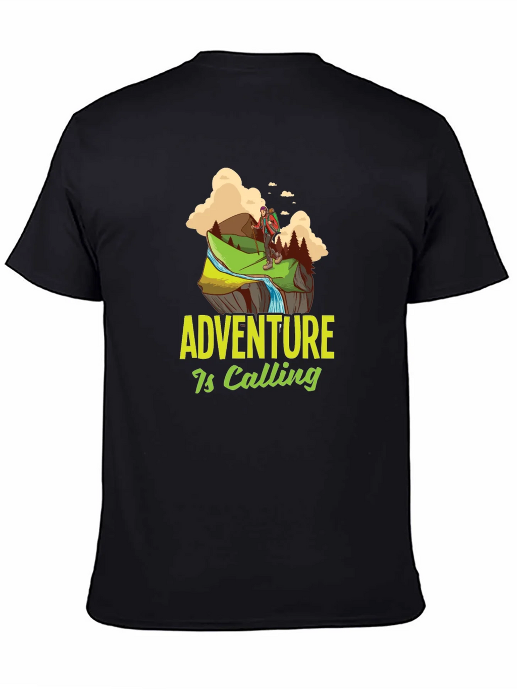 Adventure is Calling Graphic Tee - Black product image 2