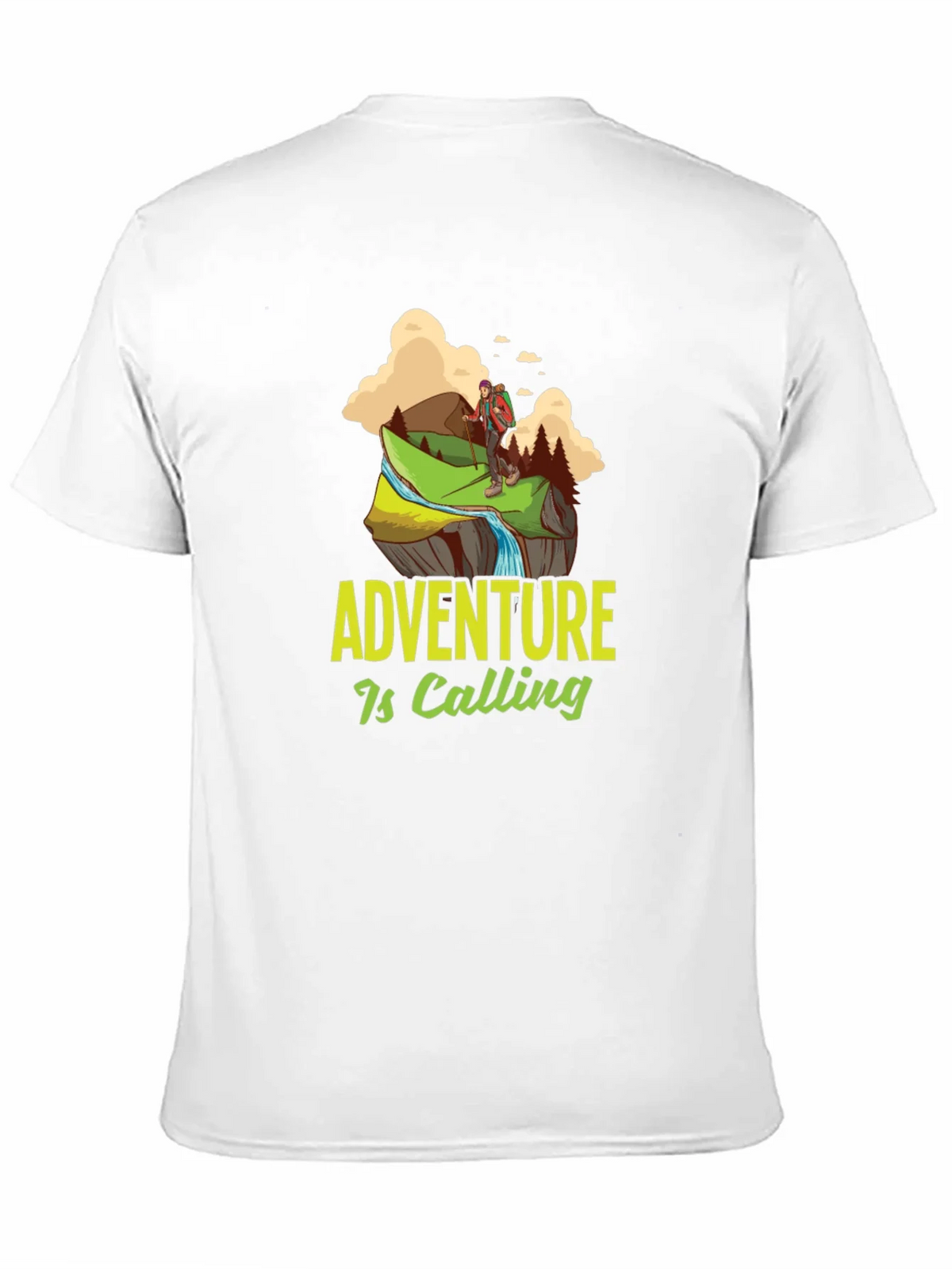 Adventure is Calling Graphic Tee - Black product image 7