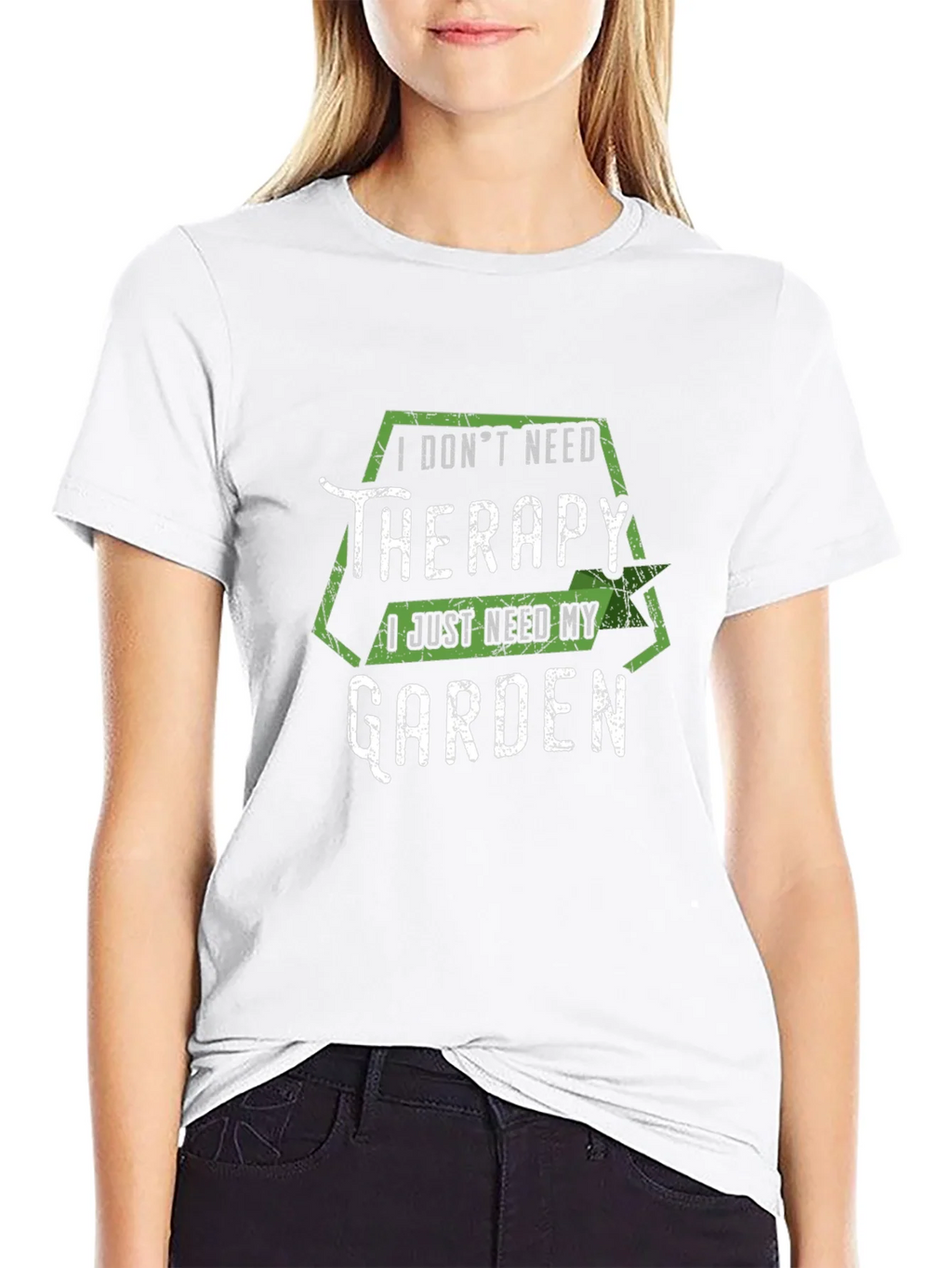 Funny Garden Therapy T-Shirt - Black product image 7