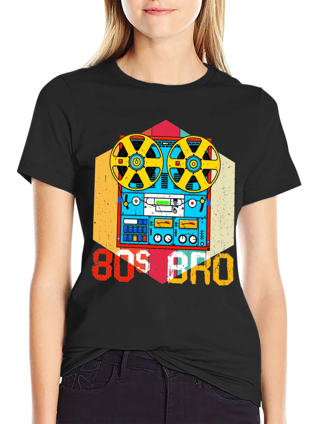 80s Bro Cassette Tape Graphic Tee product image 2