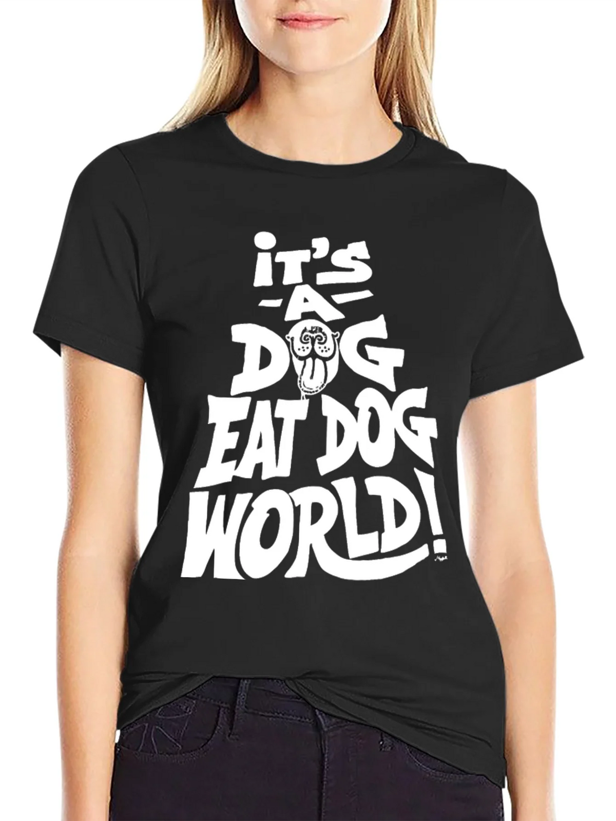 Its a Dog Eat World T-Shirt - Black product image 2