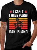 Oak Island Plans Graphic Tee product image 1