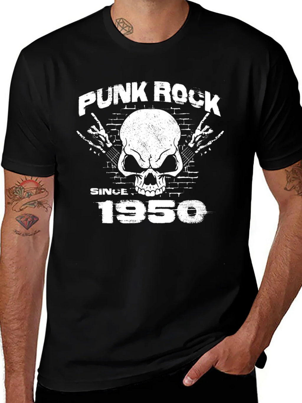 Punk Rock Since 1950 Graphic Tee product image 1