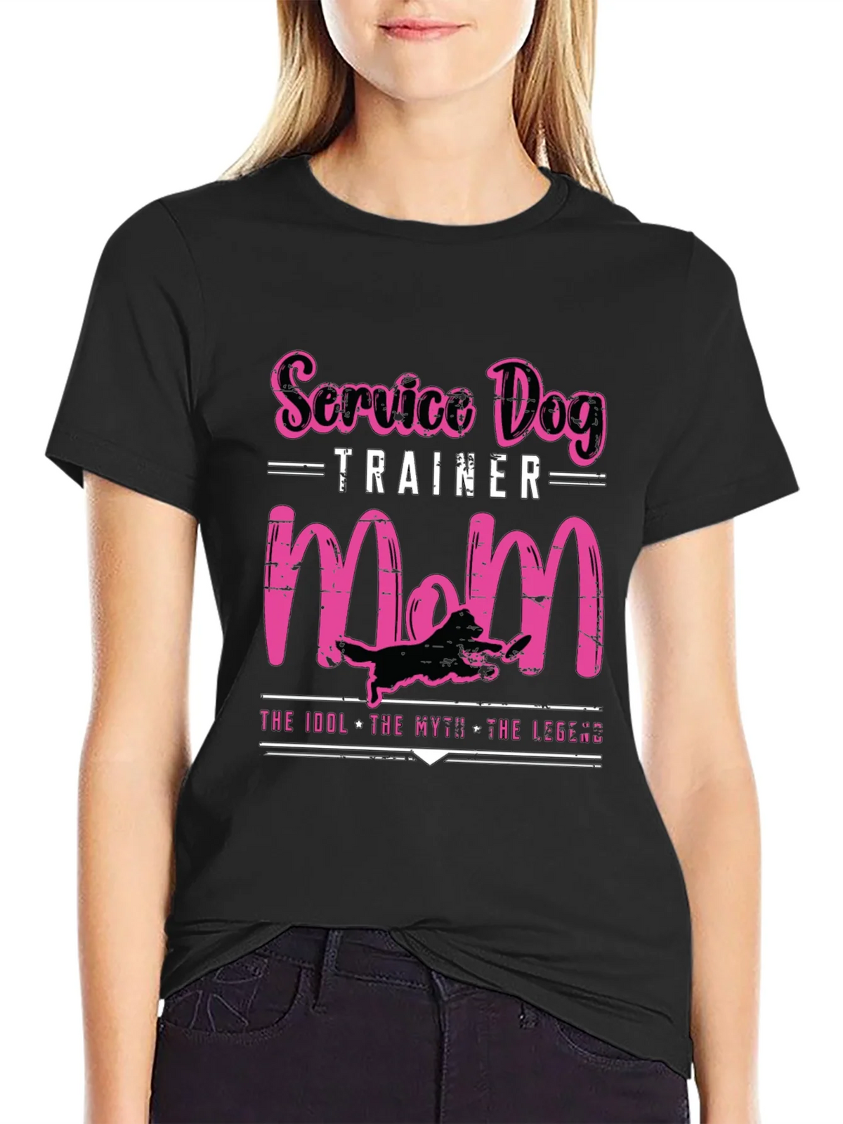 Service Dog Trainer Mom T-Shirt product image 2