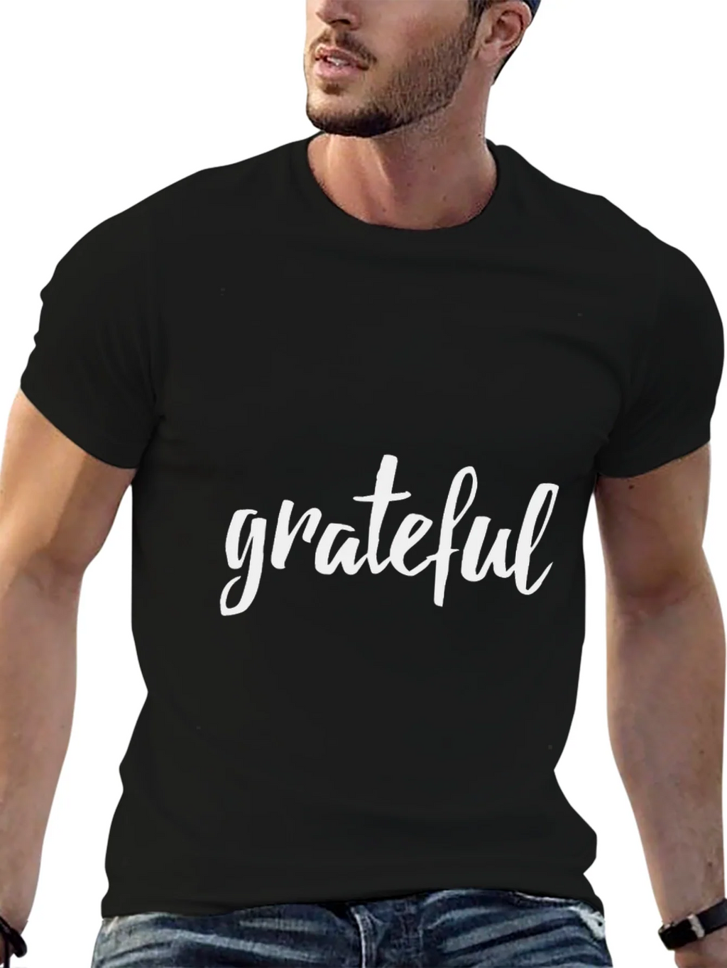Grateful Graphic Tee - Black product image 6