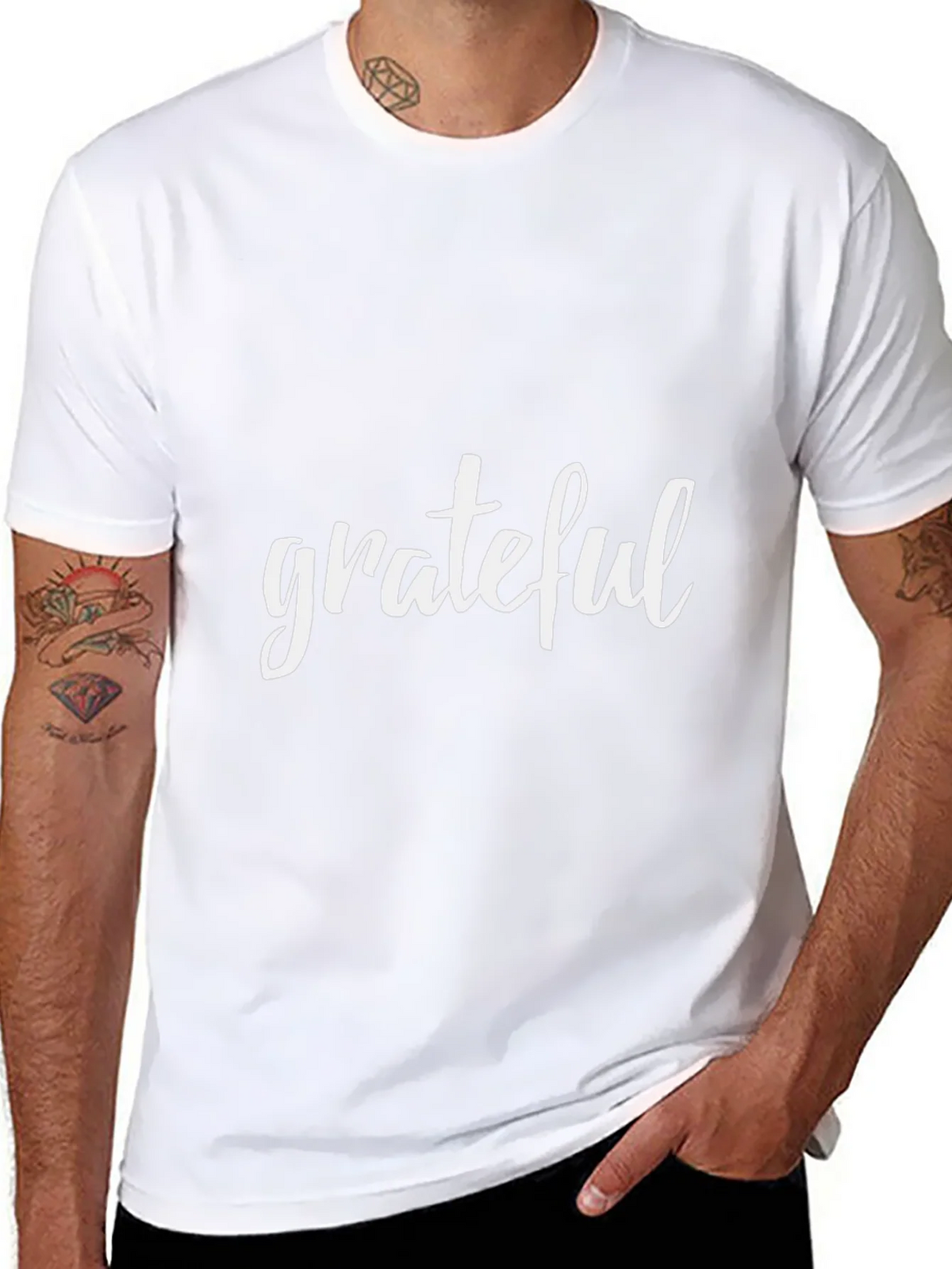 Grateful Graphic Tee - Black product image 7