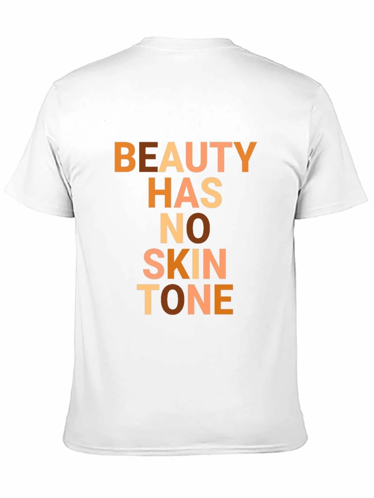 Beauty Has No Skin Tone Graphic Tee - Unisex product image 6