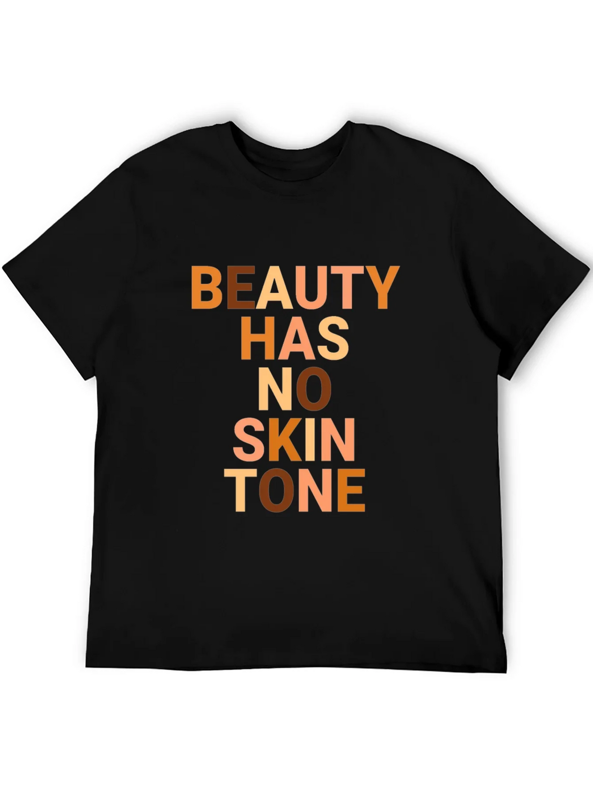 Beauty Has No Skin Tone Graphic Tee - Unisex product image 2