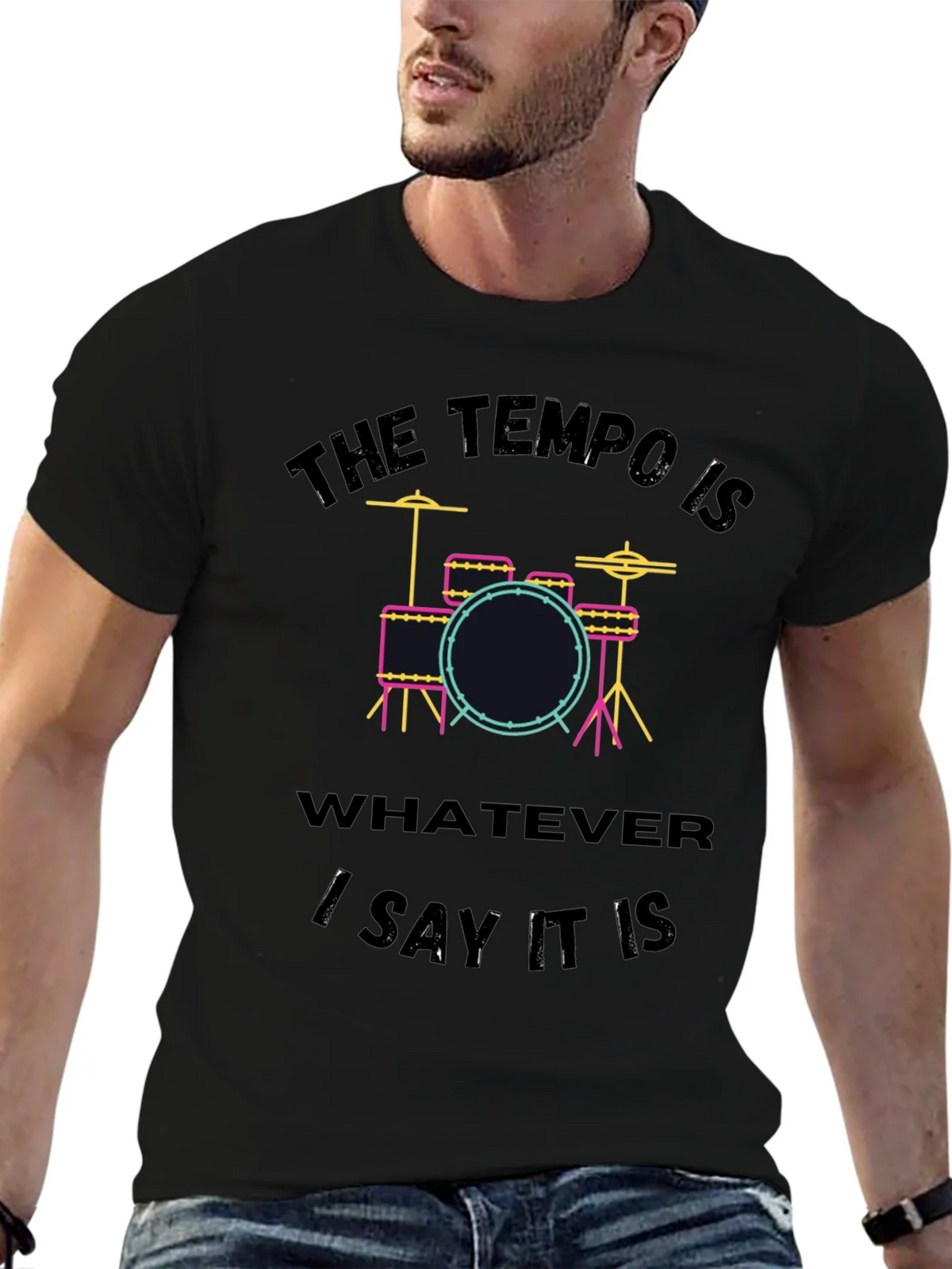 Tempo Drummer T-Shirt product image 6