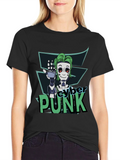 Cyberpunk Robot Graphic T-Shirt product image 1