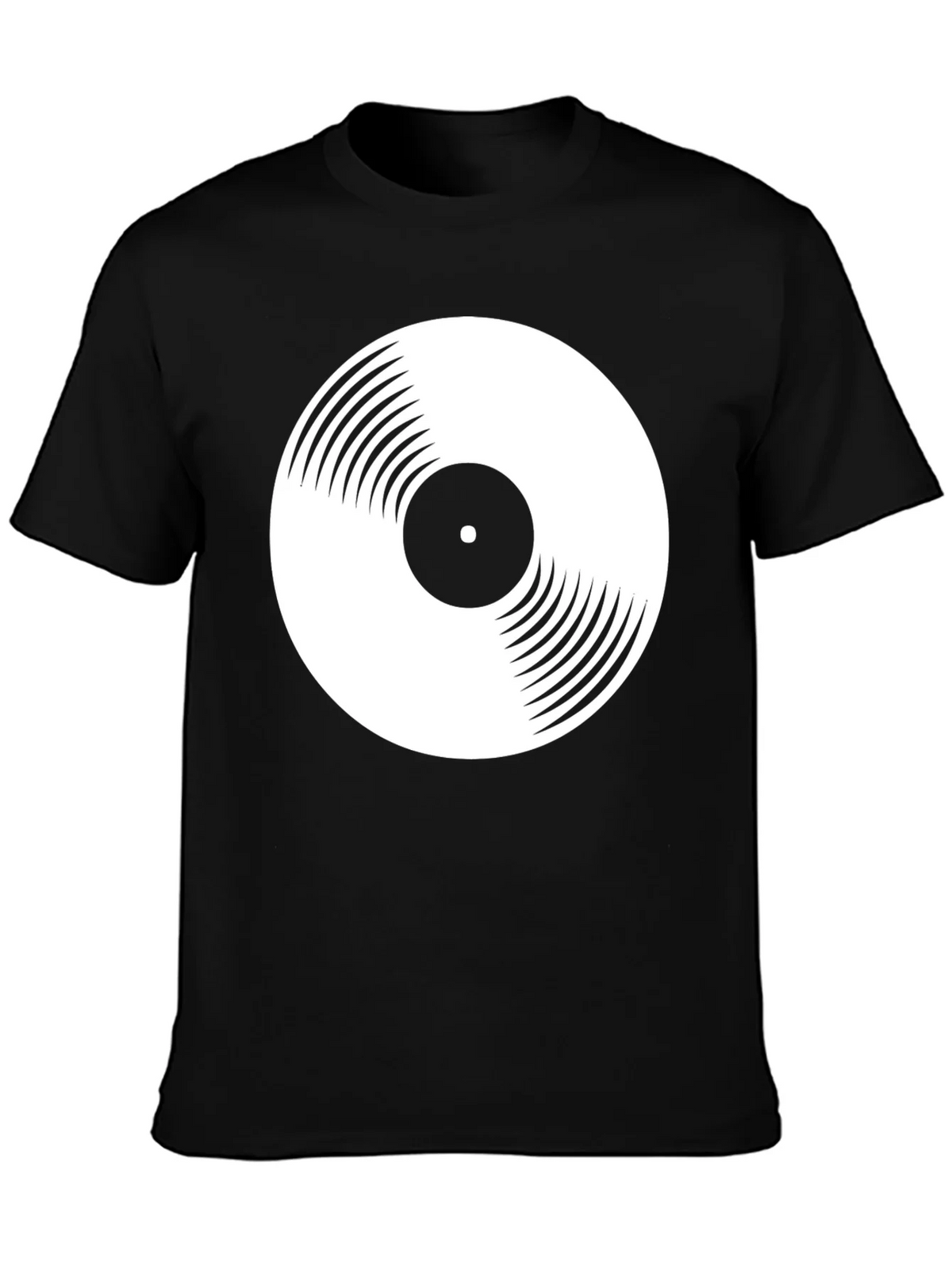 Retro Vinyl Record Graphic T-Shirt product image 3