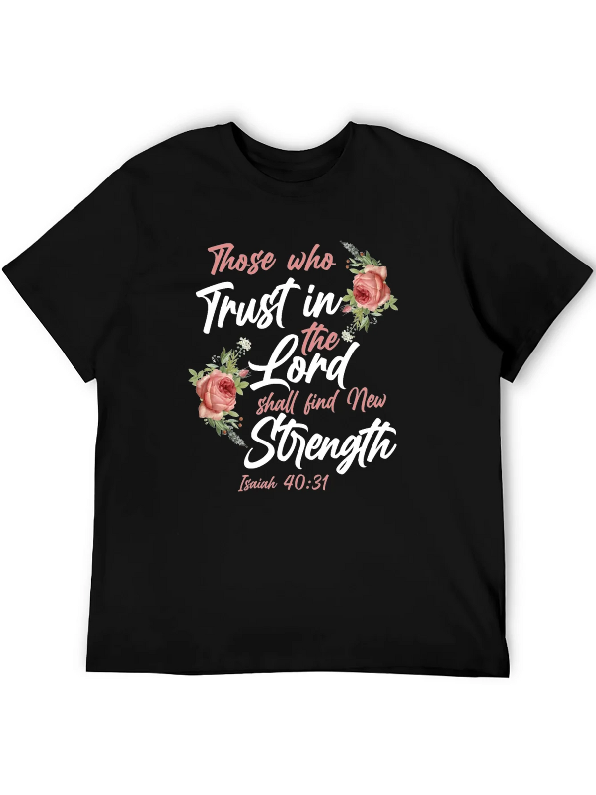 Trust in the Lord Floral T-Shirt product image 4