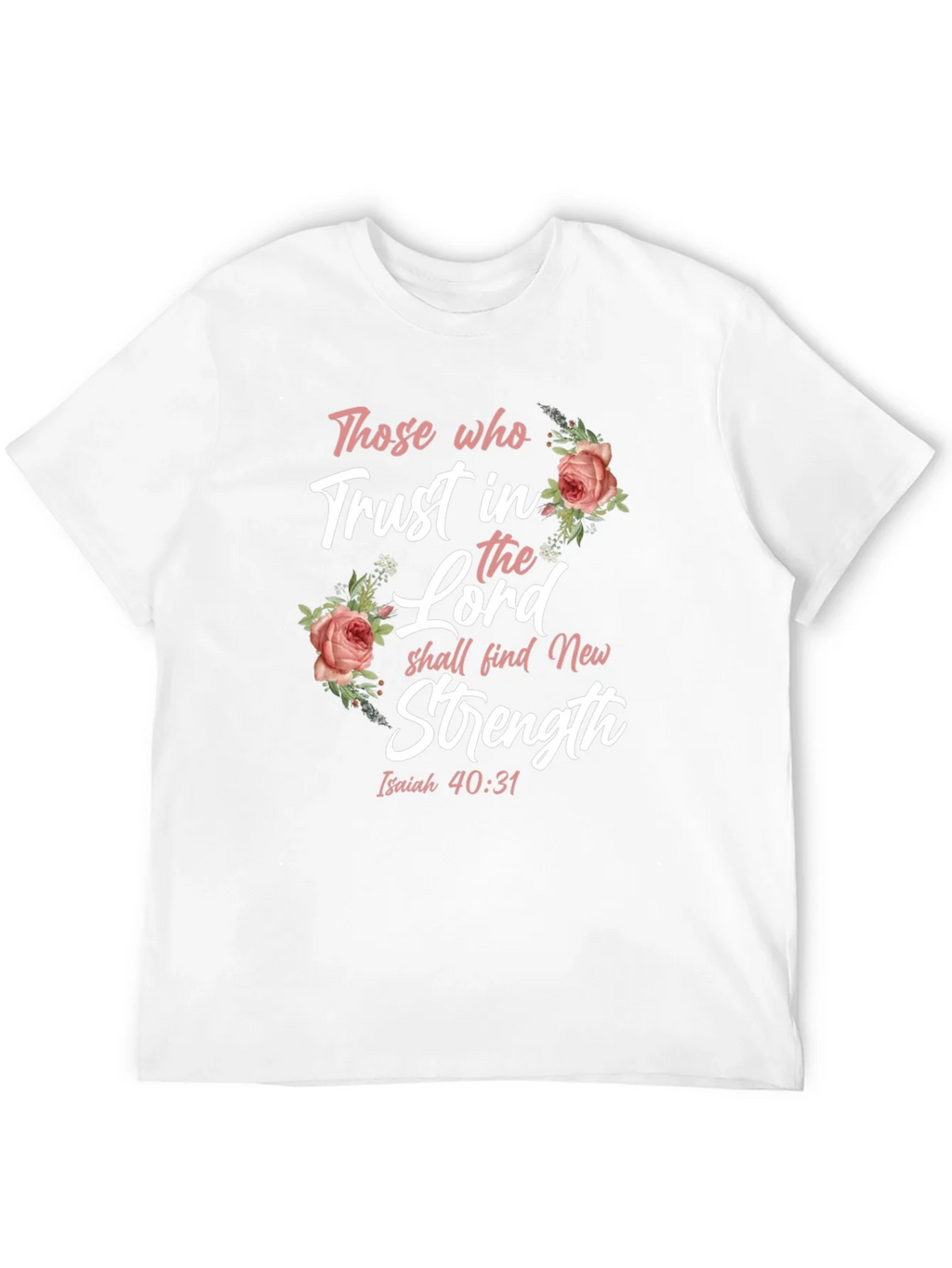 Trust in the Lord Floral T-Shirt product image 10