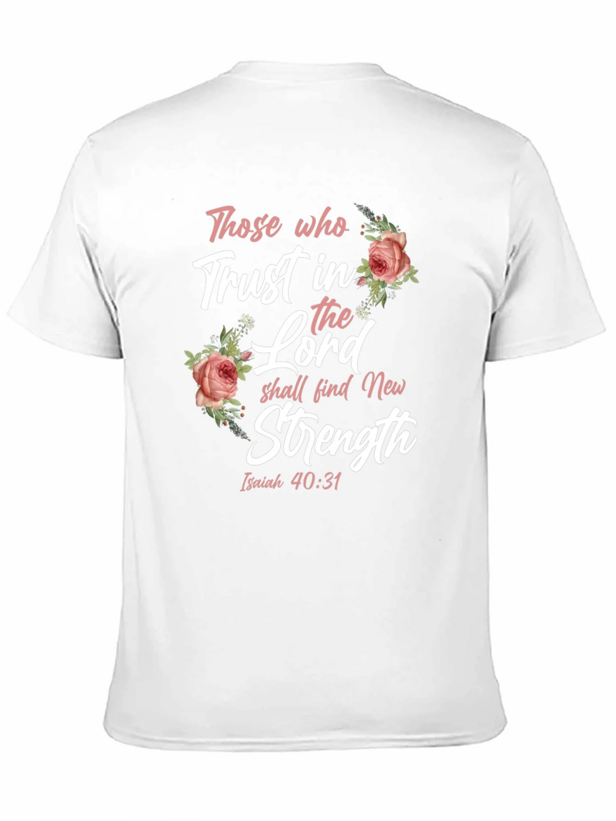 Trust in the Lord Floral T-Shirt product image 9