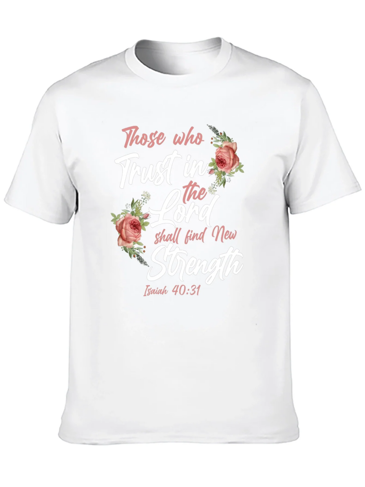 Trust in the Lord Floral T-Shirt product image 8