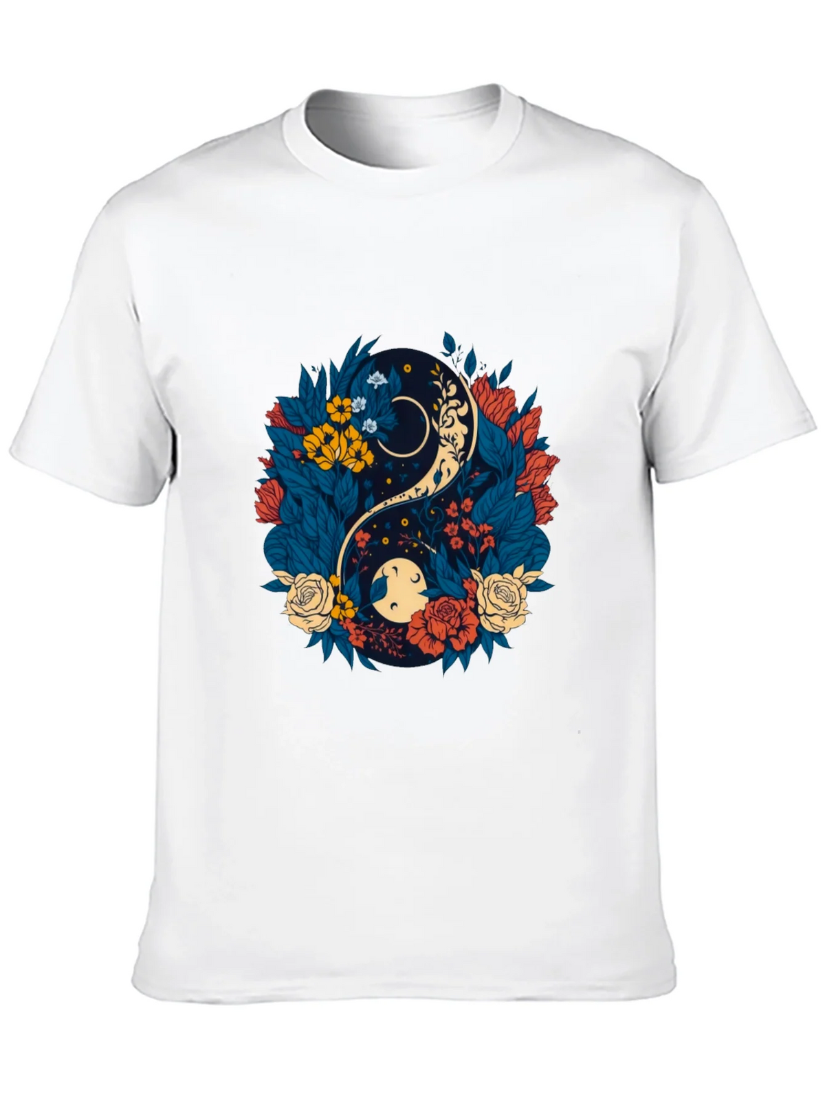 Yin Yang Floral Graphic Tee - Comfort Fit product image 9