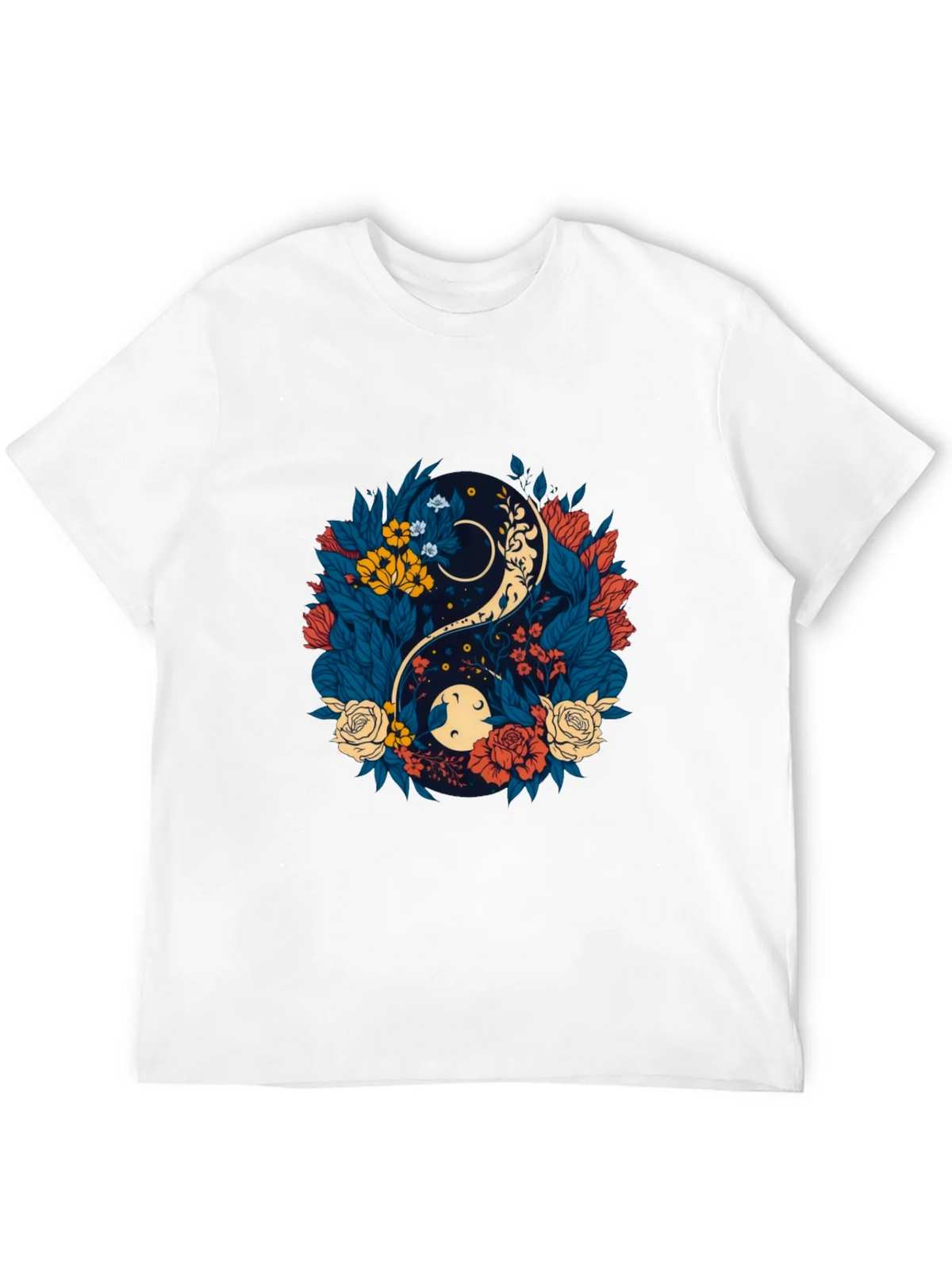 Yin Yang Floral Graphic Tee - Comfort Fit product image 11