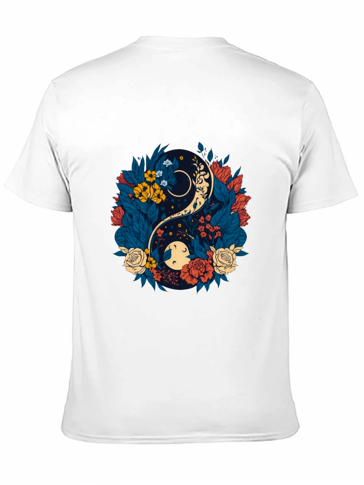 Yin Yang Floral Graphic Tee - Comfort Fit product image 10