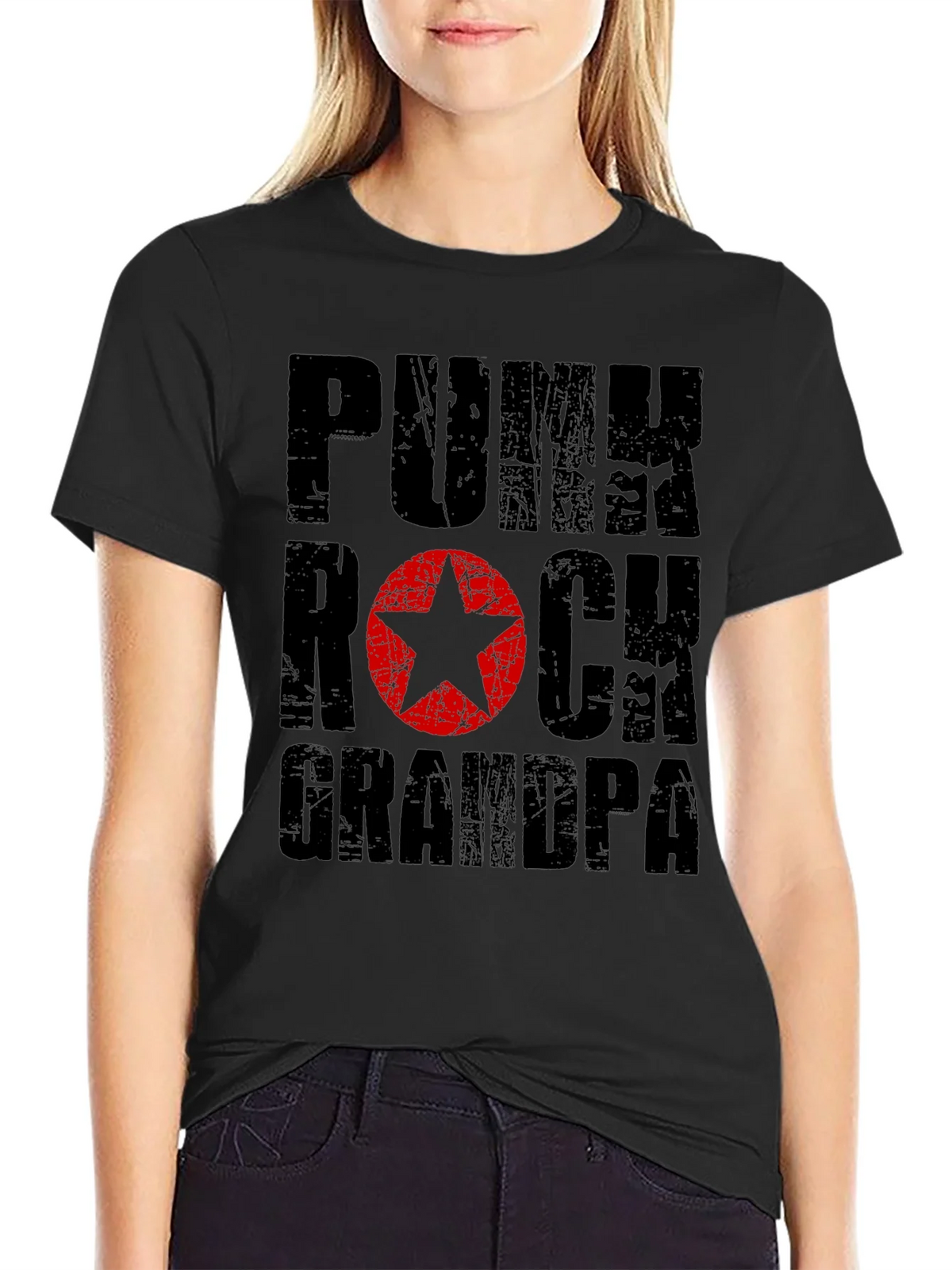 Punk Rock Grandpa T-Shirt product image 2