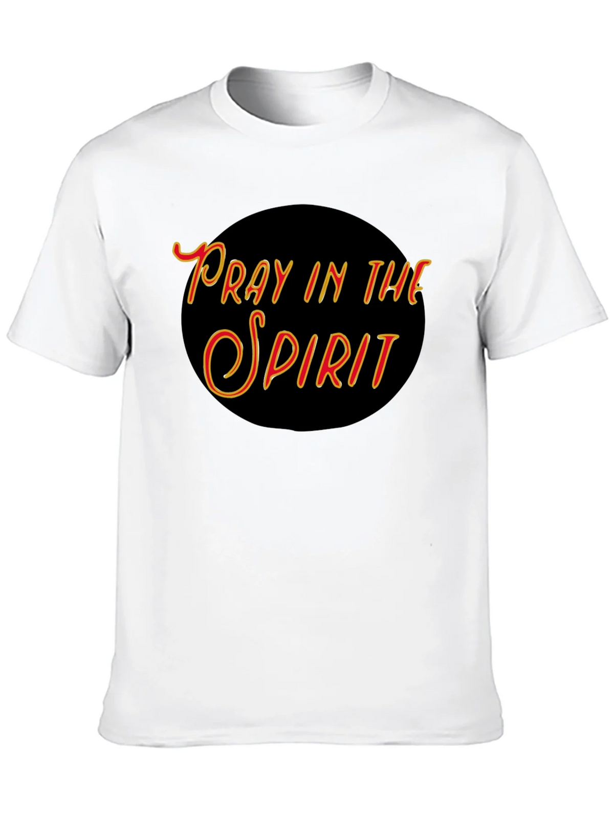 Pray In The Spirit Graphic T-Shirt - Black product image 9