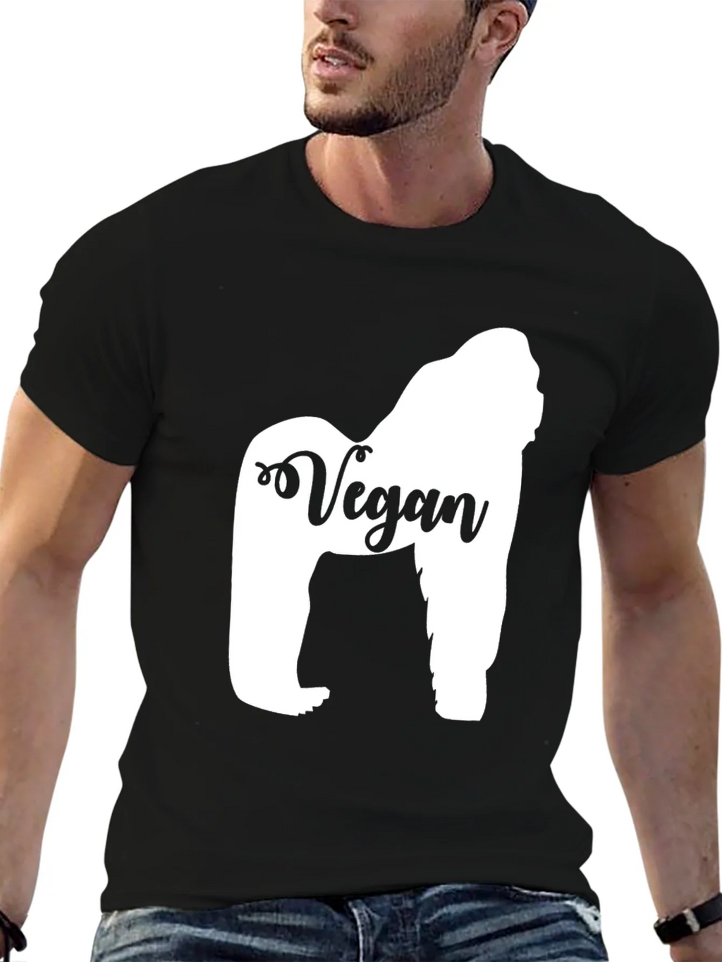 Vegan Gorilla T-Shirt product image 6