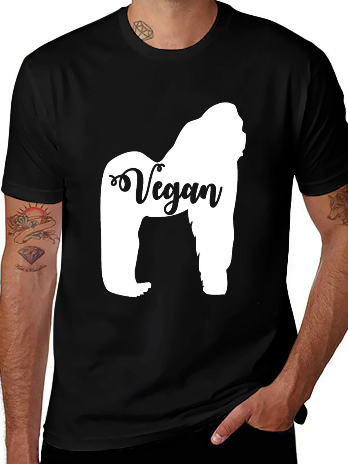 Vegan Gorilla T-Shirt product image 1