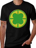Clover Leaf Graphic Tee - Lucky Charm Design product image 1