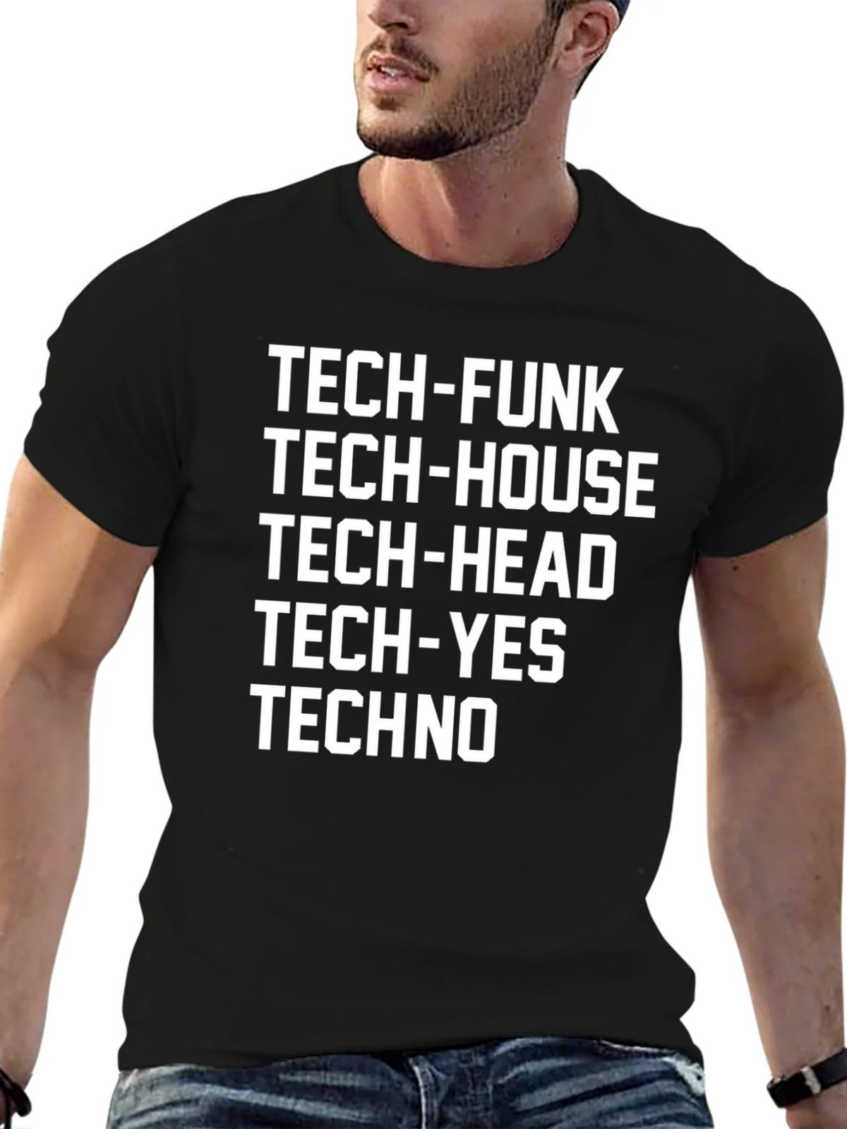 Tech-Funk Tech-House Graphic Tee product image 6