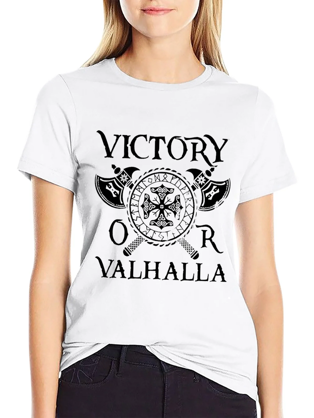 Victory or Valhalla Viking Graphic T-Shirt product image 8