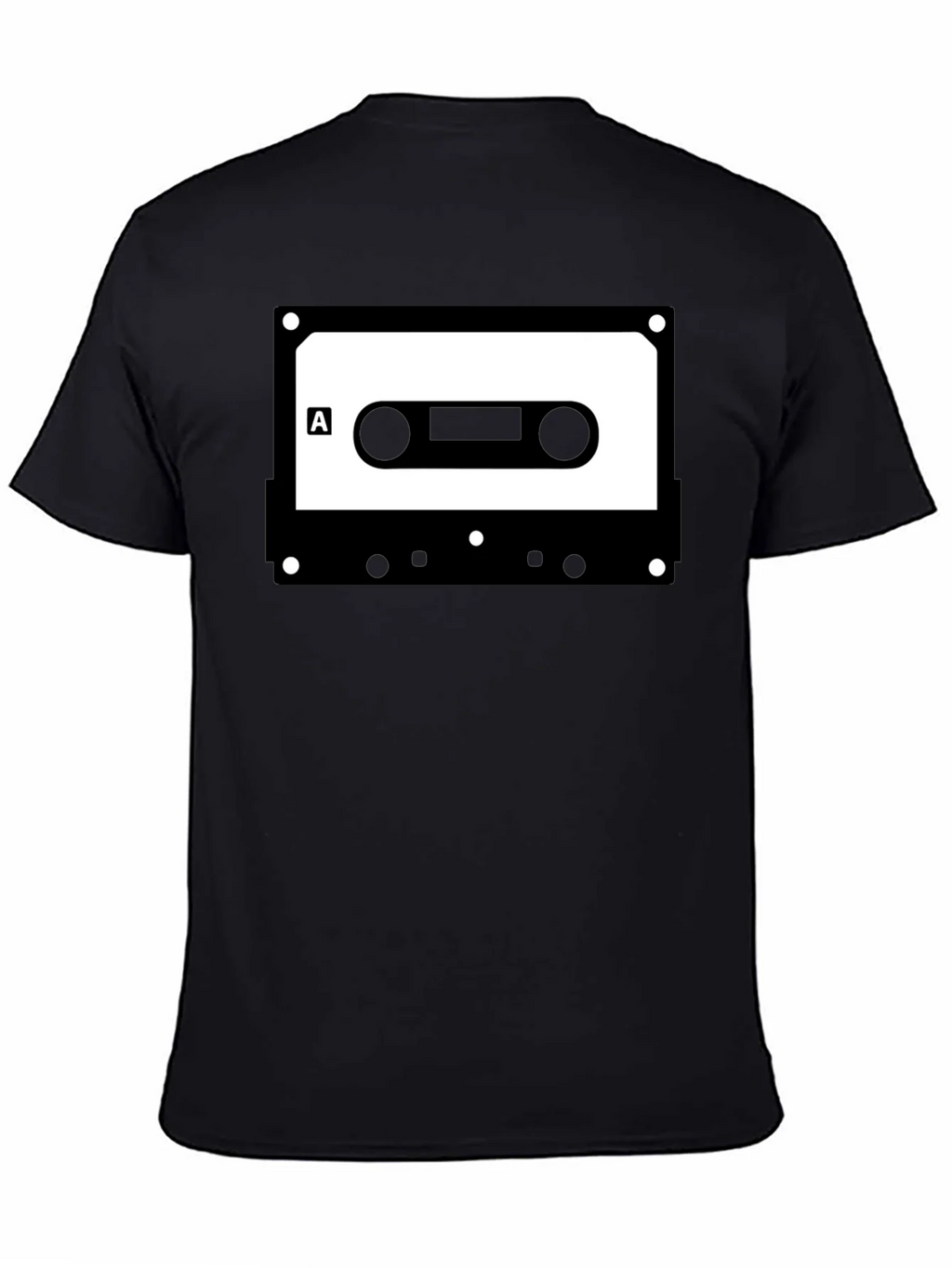 Retro Cassette Tape Graphic Tee - Classic Audio Cool product image 4