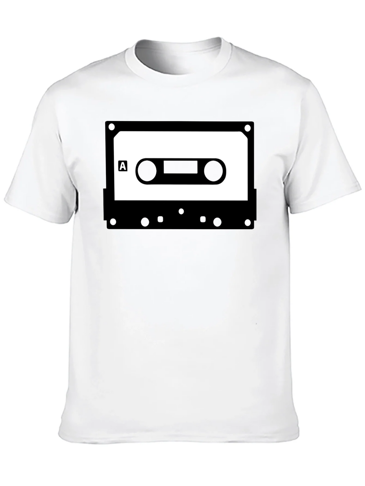 Retro Cassette Tape Graphic Tee - Classic Audio Cool product image 9