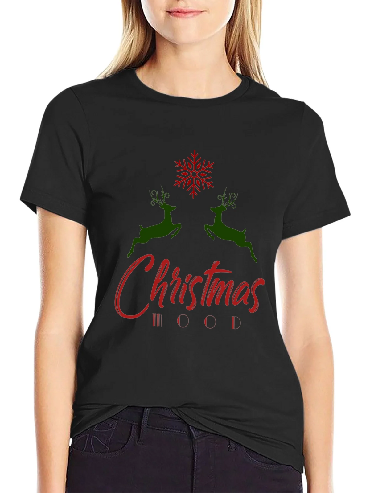 Christmas HOOD Crewneck Tee product image 2