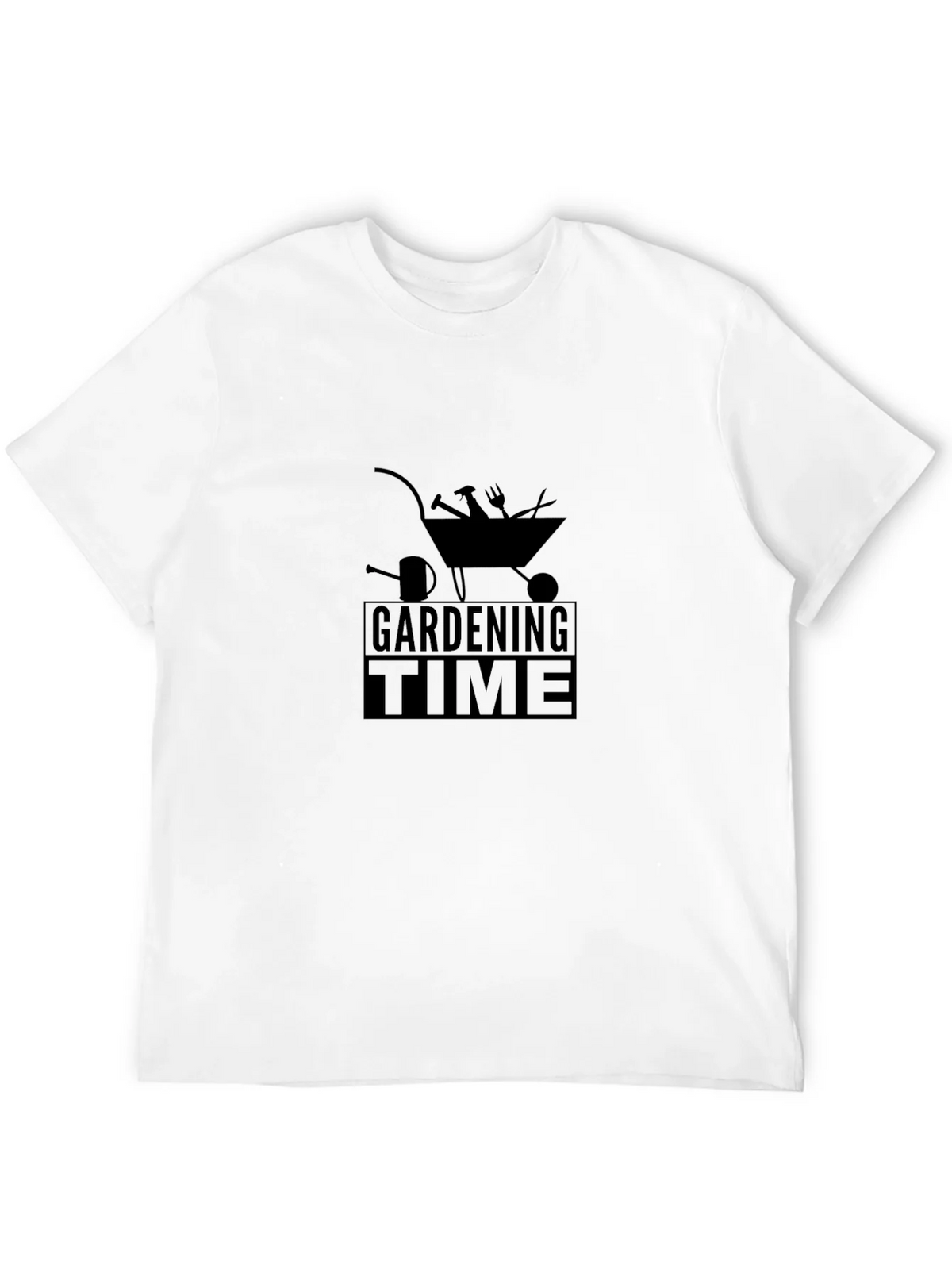 Gardening Time Black T-Shirt product image 11