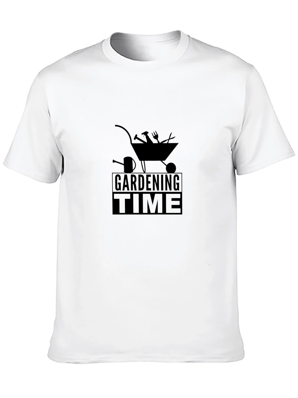 Gardening Time Black T-Shirt product image 9